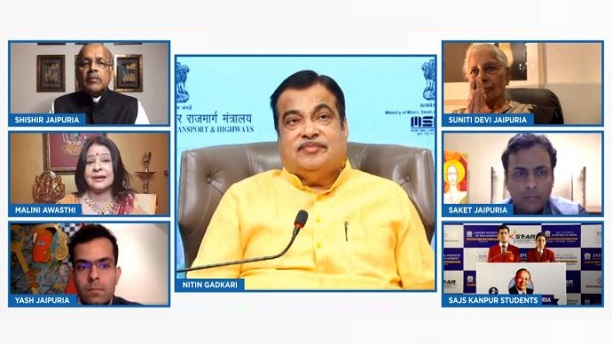 Nitin Gadkari’s Inspiring Speech on Leadership at 2nd Dr. Rajaram Jaipuria Memorial Lecture has Many Takeaways